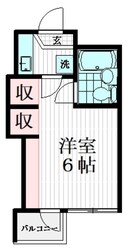 アルファ所沢の物件間取画像